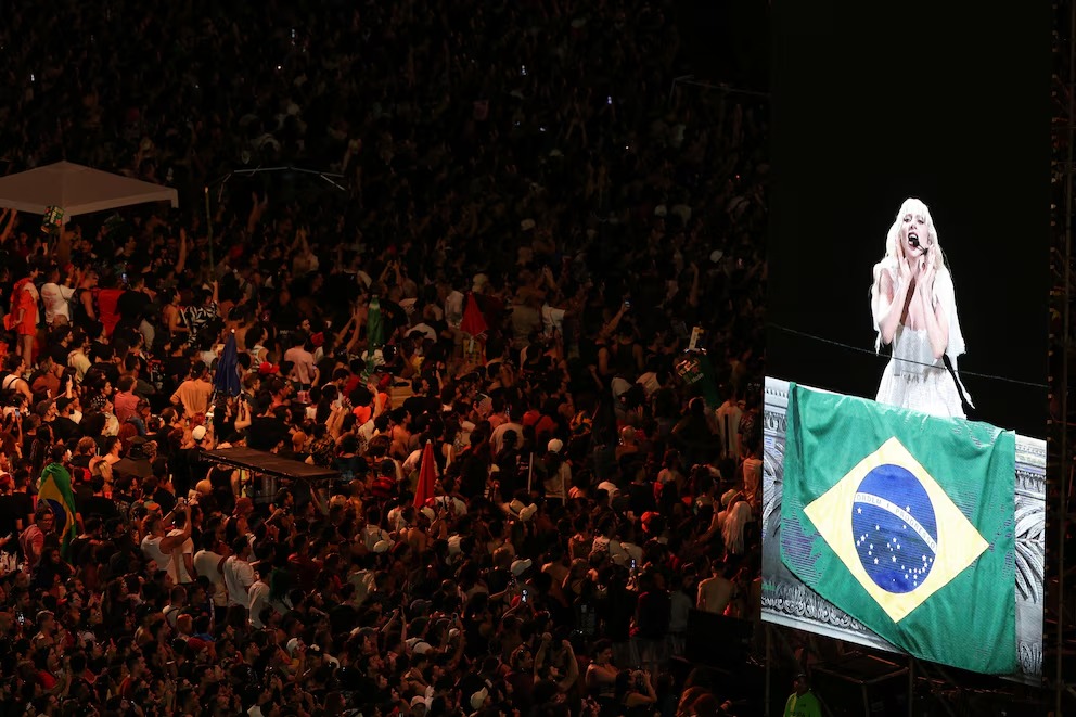La policía de Brasil informó que frustró un presunto atentado durante el show de Lady Gaga