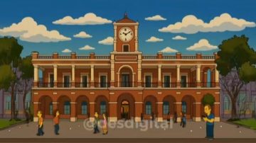 ¿Qué pasaría si Santiago del Estero fuera un capítulo de Los Simpson? La desopilante intro hecha con IA que la rompe en las redes