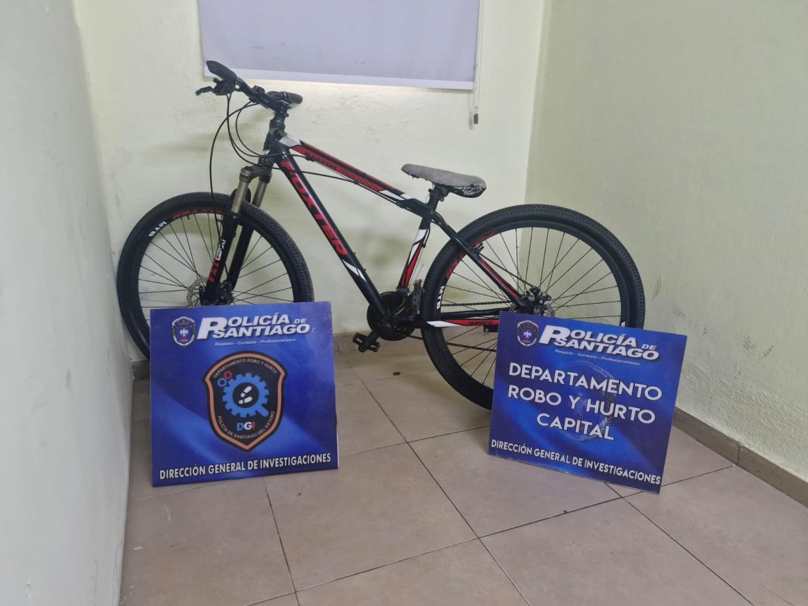 Investigación permite recuperar una bicicleta que fue robada en en barrio América del Sur