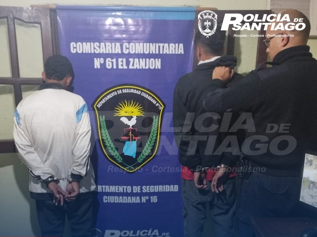 Los delató la alarma: Fueron aprehendidos tras ingresar a una finca sobre Avenida Lugones