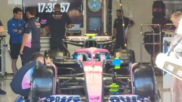 Franco Colapinto completó la primera práctica libre y terminó 17°