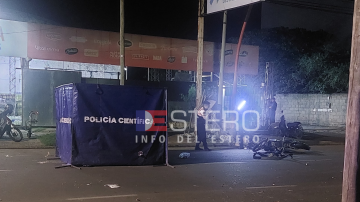 Un motociclista murió en un accidente de tránsito en calle Independencia