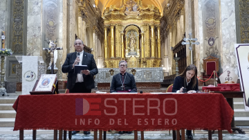 Info del Estero, presente en la clausura del proceso diocesano de beatificación de monseñor Jorge Gottau