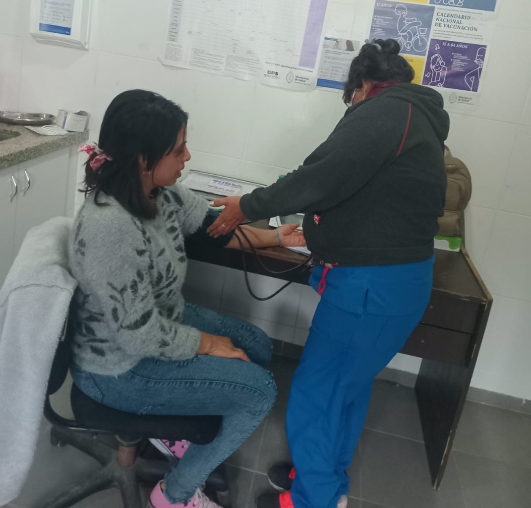Los CAPS del Municipio adhirieron a la Semana de la Hipertensión con controles y prevención