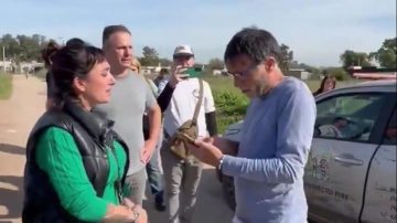 VIDEO | Tenso cruce entre el Padre Paco Olivera y Leila Gianni: “Vos sos una basura”