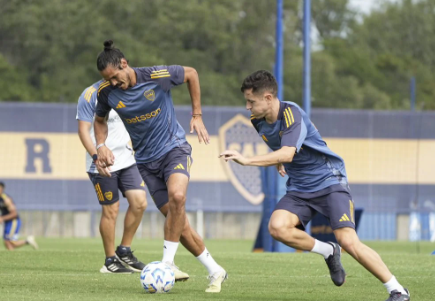 Cavani y Ander Herrera, bajas para Boca en los octavos de final ante Lanús