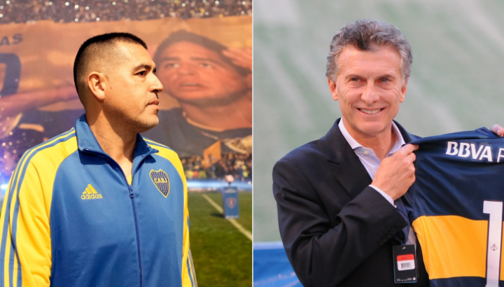 “La comisión directiva está dibujada”: Mauricio Macri apuntó contra Juan Román Riquelme