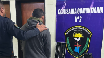 La Policía aprehendió a un sujeto hombre por robo y recuperó todos los elementos sustraídos