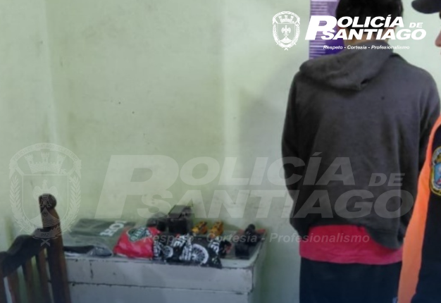 Lo atrapan justo cuando trasladaba elementos robados: todos eran partes de motos