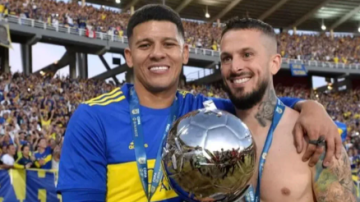 Siguen el escándalo en Boca: aseguran que Marcos Rojo no jugó por salir a bailar junto con Benedetto