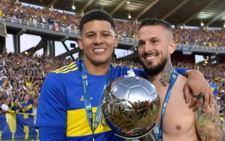 Siguen el escándalo en Boca: aseguran que Marcos Rojo no jugó por salir a bailar junto con Benedetto