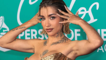 El dolor hecho arte: María Becerra mostró el cuadro que pintó tras perder dos embarazos seguidos