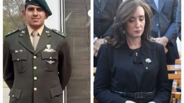 Victoria Villarruel despidió al teniente santiagueño que murió en medio de un entrenamiento