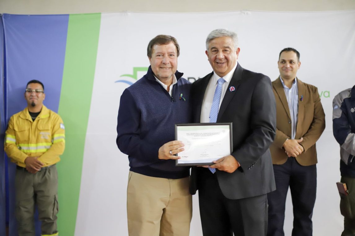 Río Negro reconoció a Santiago del Estero por su apoyo en la lucha contra incendios forestales