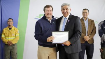 Río Negro reconoció a Santiago del Estero por su apoyo en la lucha contra incendios forestales