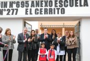 Zamora inauguró una escuela para 10 niños y un Jardín de Infantes para 4 alumnos en el departamento Ojo de Agua
