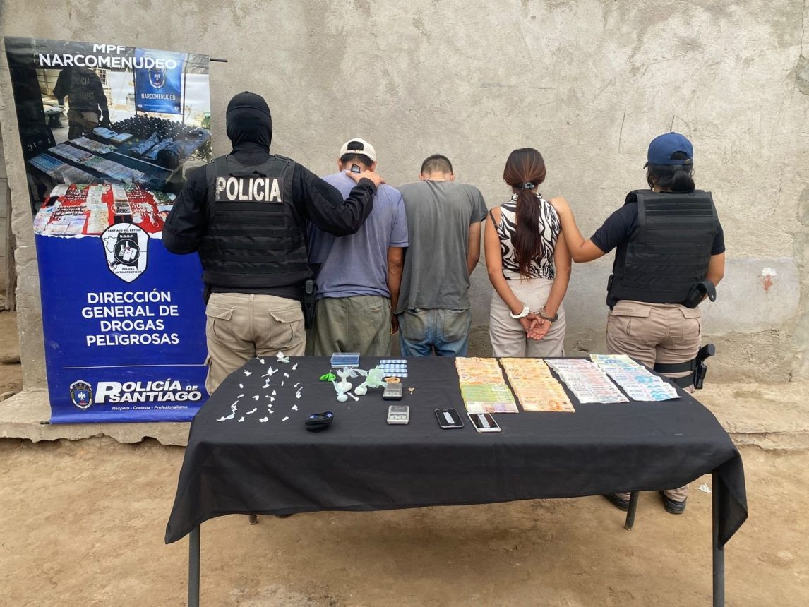 Desbaratan kioscos de droga en La Banda: cayeron “Catu”, “la Bardo” y “el Turco”