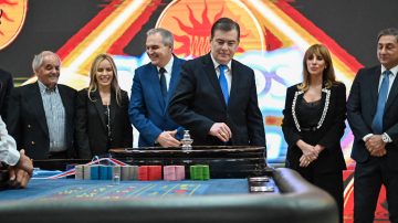 Zamora encabezó la apertura de temporada en Termas de Río Hondo