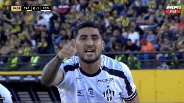 Soberbio cabezazo de Jonathan Galván para el 1 a 0 de Central Córdoba sobre Táchira en Venezuela