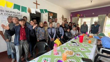 La Policía Comunitaria reforzó acciones sociales en Añatuya y Capital