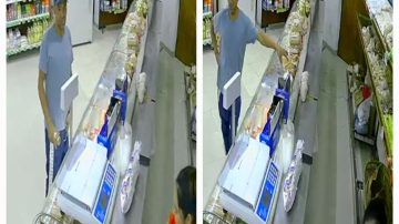 VIDEO | La Banda: Mientras la vendedora cortaba fiambre, hurtó quesos “Adler” y conservas