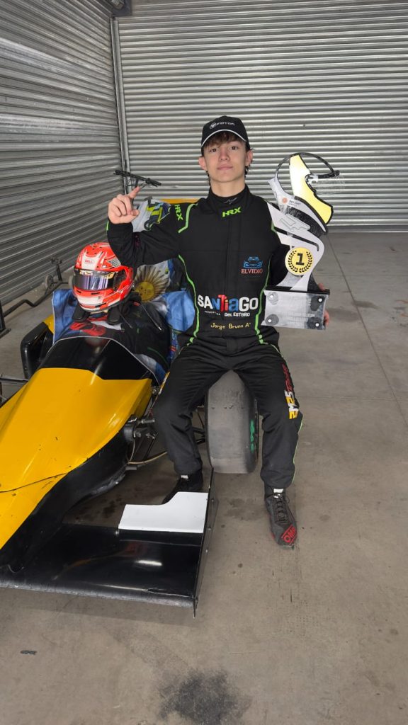 El piloto santiagueño Jorge Bruno tuvo victoria de punta a punta en Villicum