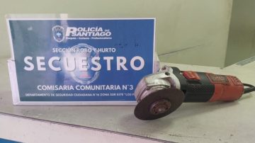 Compró una amoladora a $15 mil y resultó robada: ahora está en manos de la Justicia