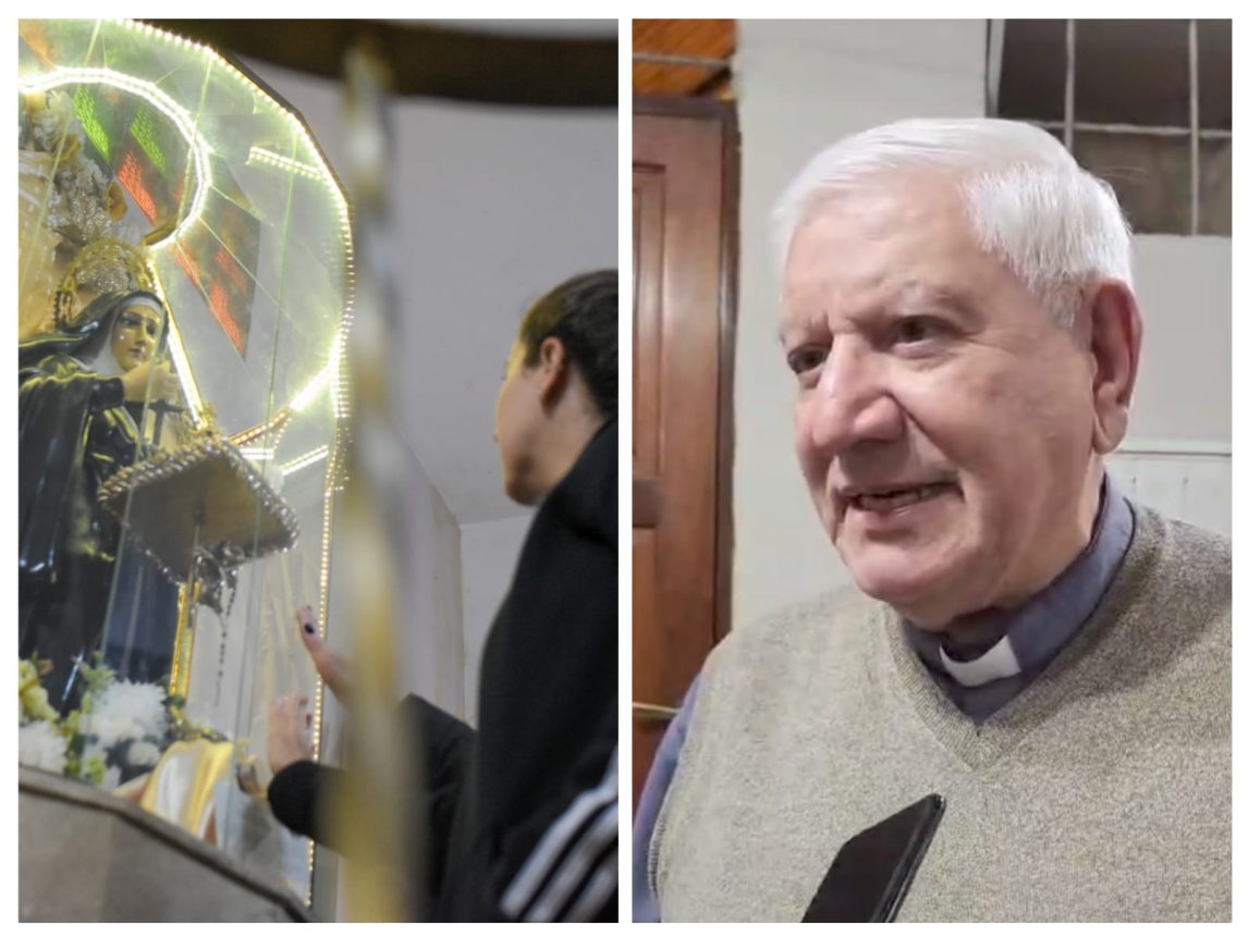 Padre Walter de la Iglesia, párroco de Santa Rita: “Hay mucho vacío existencial”