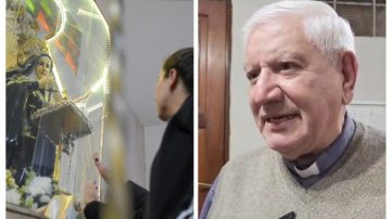 Padre Walter de la Iglesia, párroco de Santa Rita: “Hay mucho vacío existencial”