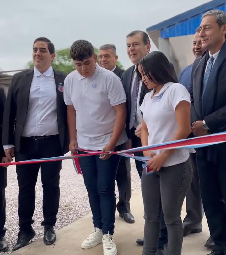 El gobernador Zamora inaugura importantes obras en Tintina