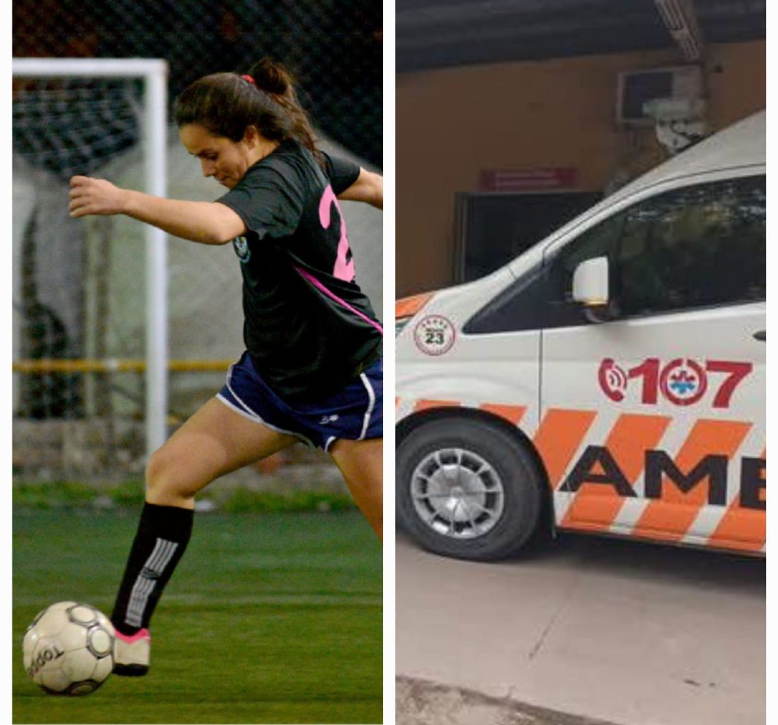 Quimilí: Terminó hospitalizada en medio de un partido de fútbol