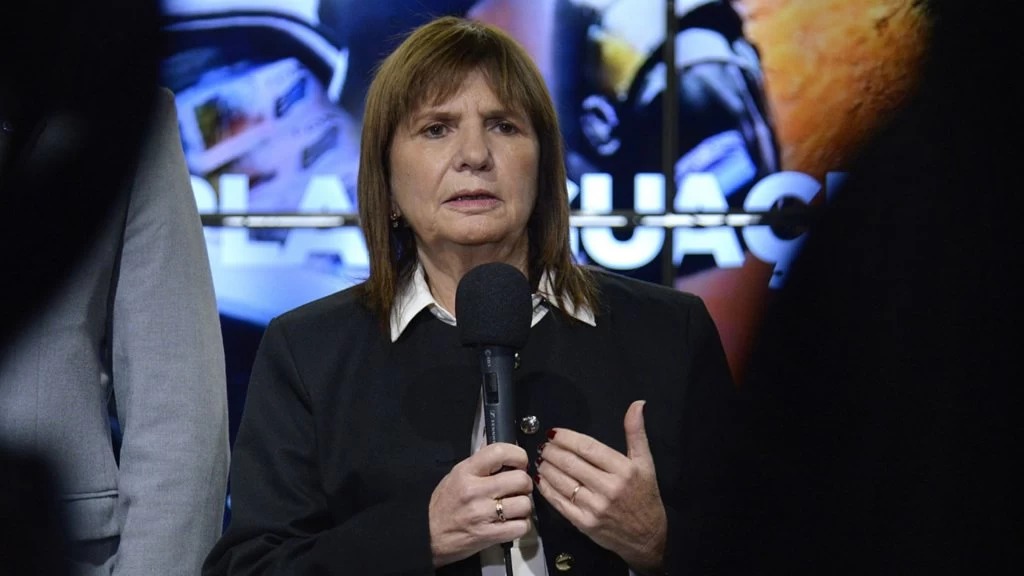 Para Patricia Bullrich, “estamos teniendo la cifra más baja de homicidios”