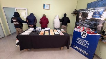 Desarticulan una banda narco en allanamientos simultáneos: Secuestran $30 millones