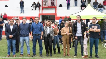 Arrancó el Campeonato Interprovincial de Rugby Juvenil M15 y contó con la presencia de la intendenta