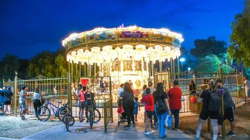 Ante las bajas temperaturas, modifican horarios del carrusel y recuerdan el sorteo de bicis