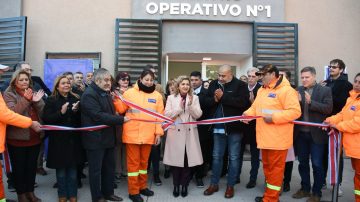Norma Fuentes inauguró la remodelación y ampliación del Centro Operativo Nº 1 en el barrio Ejército Argentino