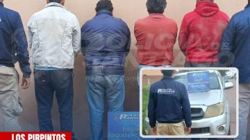 Capturan a “Negro voy”, “Chileno”, “Pico” y “Cachuri”, cuatro delincuentes de Los Pirpintos