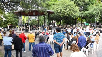 El Día Provincial del Tango tuvo su festejo en la Plaza Libertad