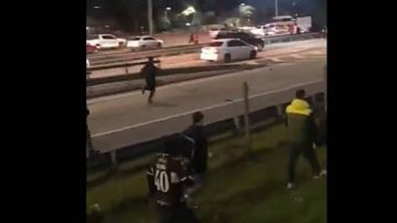 Serios incidentes entre hinchas de River y Platense en Vicente López