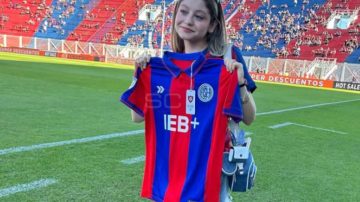 Karol Sevilla regresó a la Argentina y sorprendió con su fanatismo por San Lorenzo