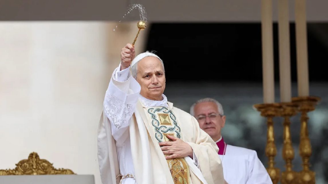 Con más de 150 delegaciones, el papa León XIV inició formalmente su Pontificado