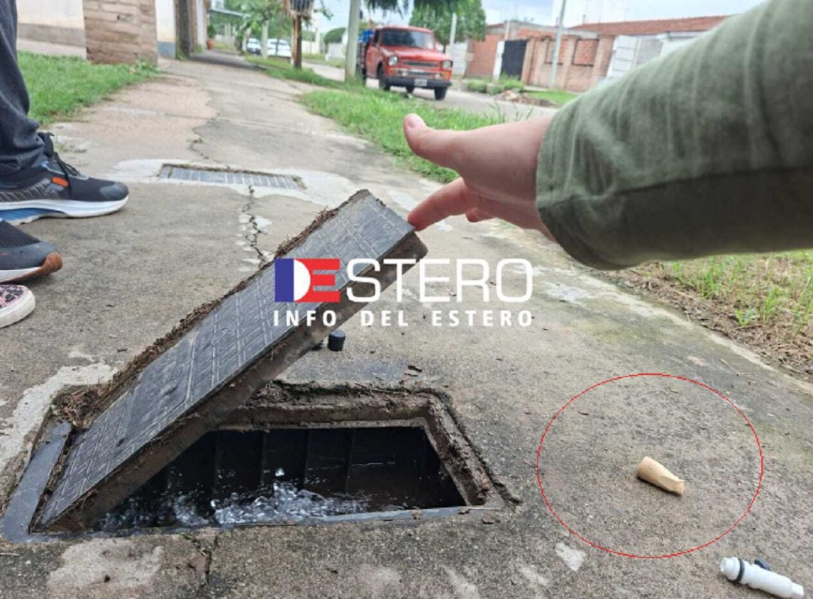 VIDEO | Indignación en el Mama Antula por delincuentes que, a los tiros, se roban medidores y caños del agua