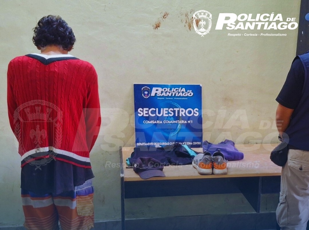 B° Cáceres: Tras un allanamiento, detuvieron a un ladrón y recuperaron bienes