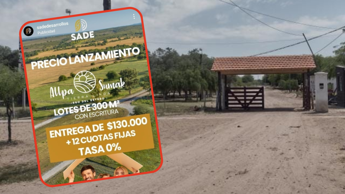 Crece el escándalo por los loteos de SADE: los denunciaron por estafa y el caso podría abrir la puerta a un litigio colectivo