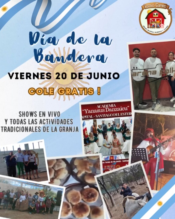 Granja Estilo Campo prepara una propuesta imperdible para este Día de la Bandera