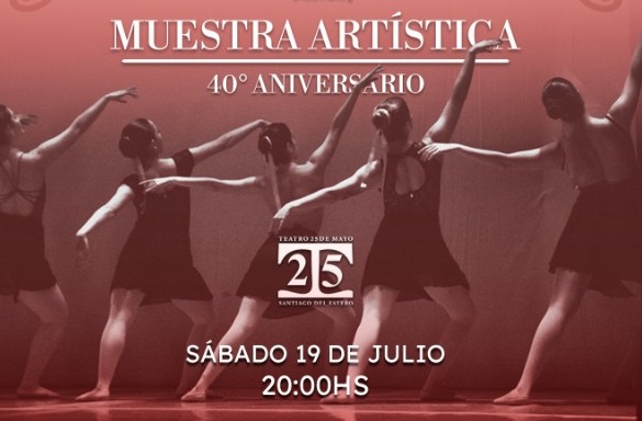 El Estudio de Danzas Eugenia Morán celebra su 40° aniversario con una muestra en el Teatro 25 de Mayo
