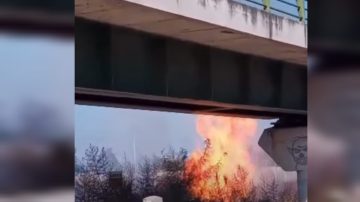 Fuga de gas e incendio desataron pánico en el Parque Industrial