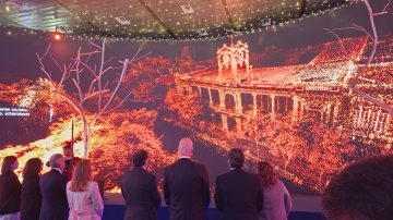 El impactante video de apertura en 3D marcó el inicio de Smart City Expo Santiago del Estero