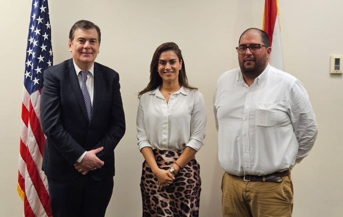 Zamora se reunió con referentes de Select Florida para promover inversiones tecnológicas en Santiago del Estero
