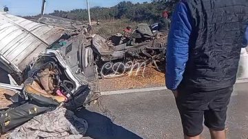 Murió uno de los camioneros del violento choque en la Ruta 34